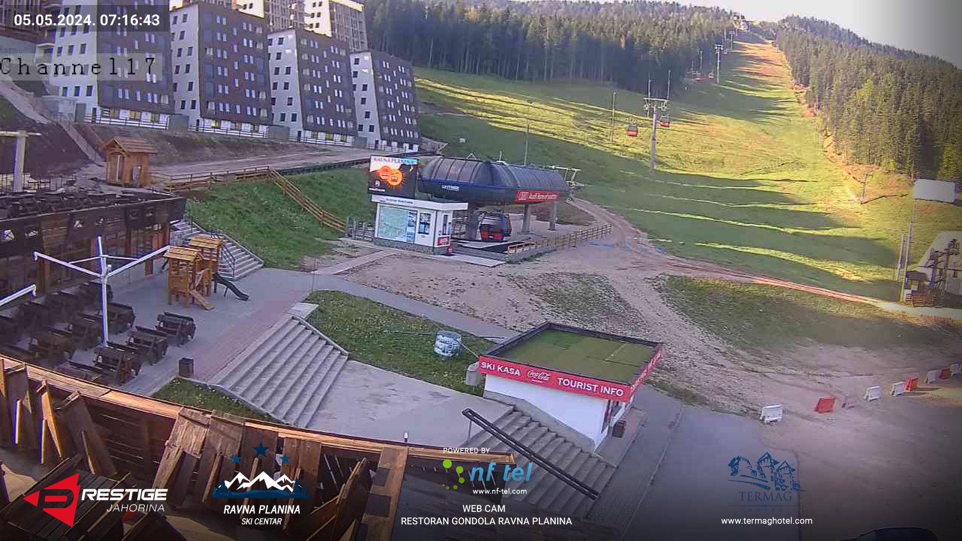 Ski centar Ravna Planina web kamera
